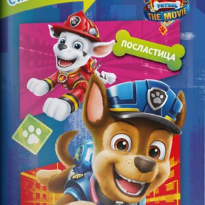 PAW PATROL THE MOVIE-BOJANKA SA NALEPNICAMA