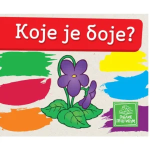 KOJE JE BOJE-MALA KARTONSKA SLIKOVNICA