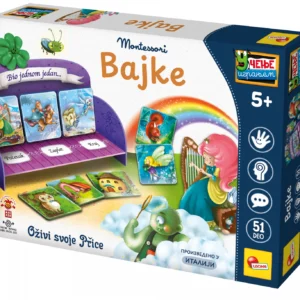 Montesori Kreativna igra Bajke - Oživi svoje priče, Lisciani
