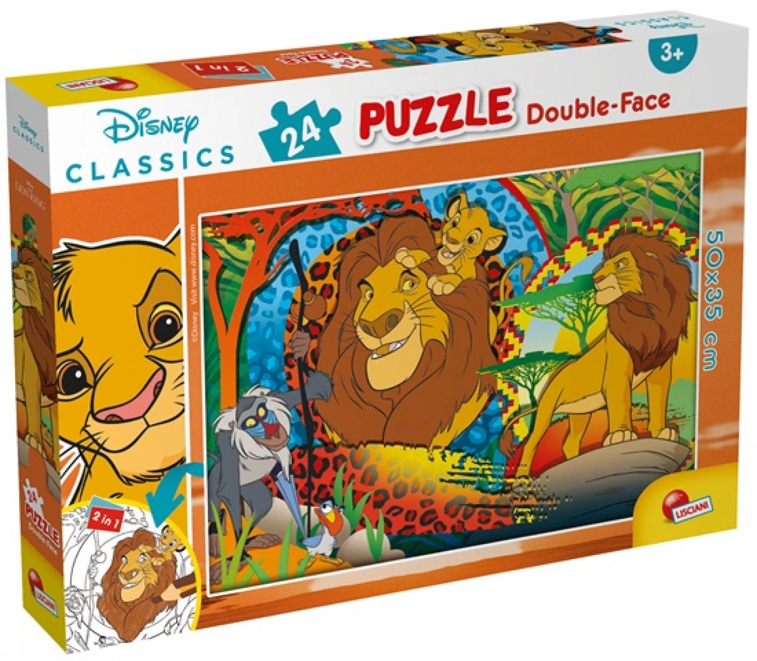 Kralj Lavova Puzzle 24 dela