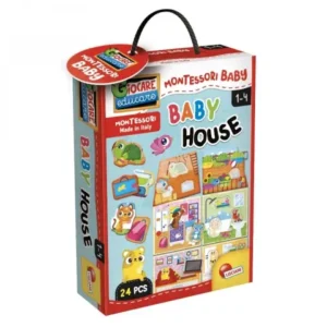 MONTESORI BABY EDUKATIVNA KUTIJA-BABY HOUSE LISCIANI