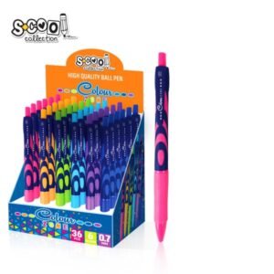 Hemijska olovka Color zone Scool Roze