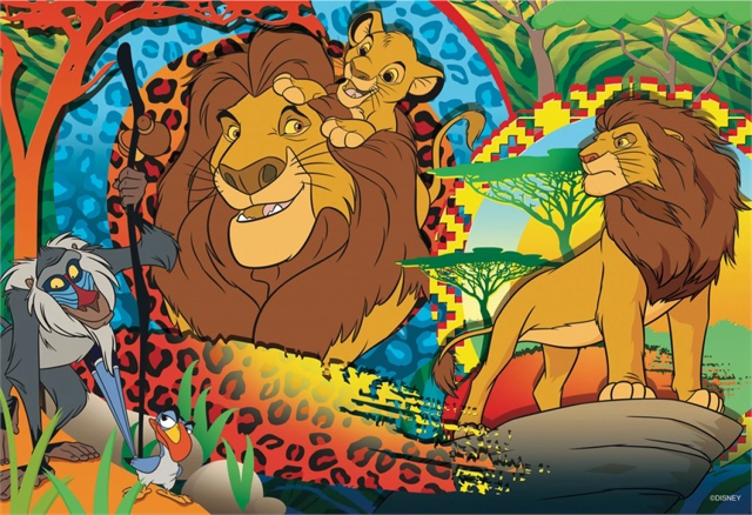 Kralj Lavova Puzzle 24 dela - Slika 3