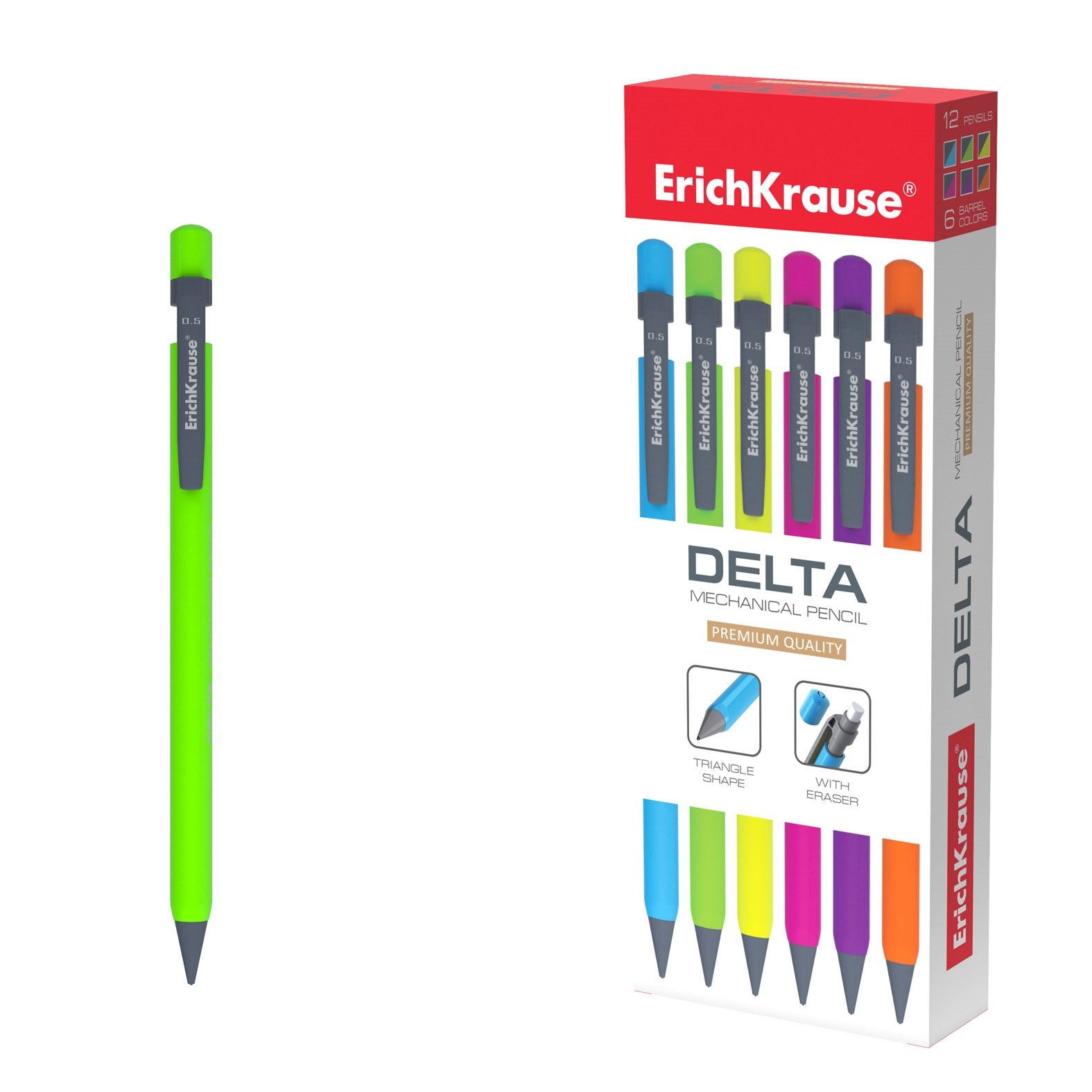 Tehnička olovka Delta ErichKrause 0,5mm Zelena