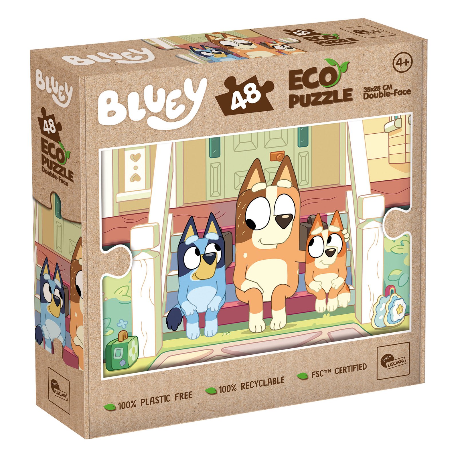 Bluey Eco Puzzle 48 delova
