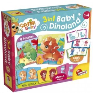 Carotina Edukativna Igra Baby Dino 3u1