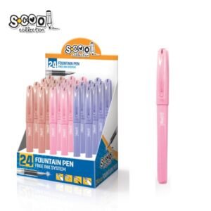 Naliv pero Scool Roze