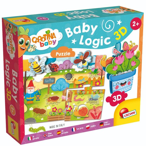 Carotina Baby Logic 3D Puzzle-Bašta