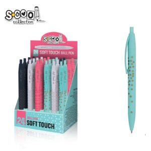 Hemijska olovka Soft touch Zelena 1mm