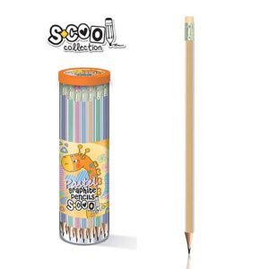 Grafitna olovka Scool Pastel Narandžasta