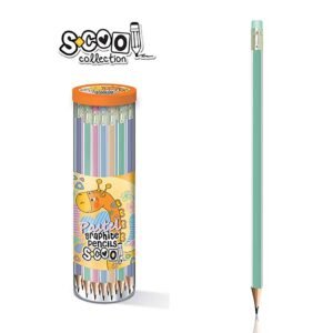 Grafitna olovka Scool Pastel Zelena