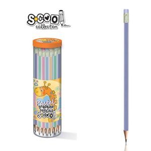 Grafitna olovka Scool Pastel Ljubičasta