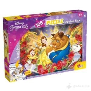 Lepotica i zver Lisciani Puzzle 108 delova