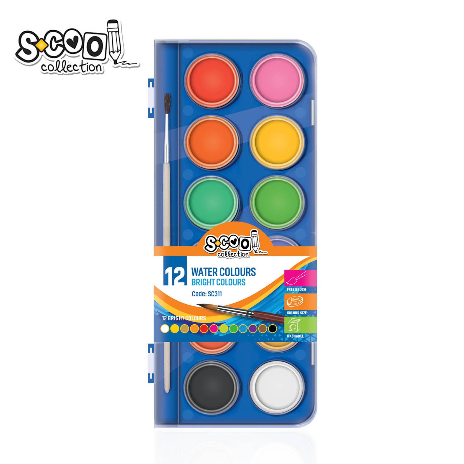 Vodene boje Scool