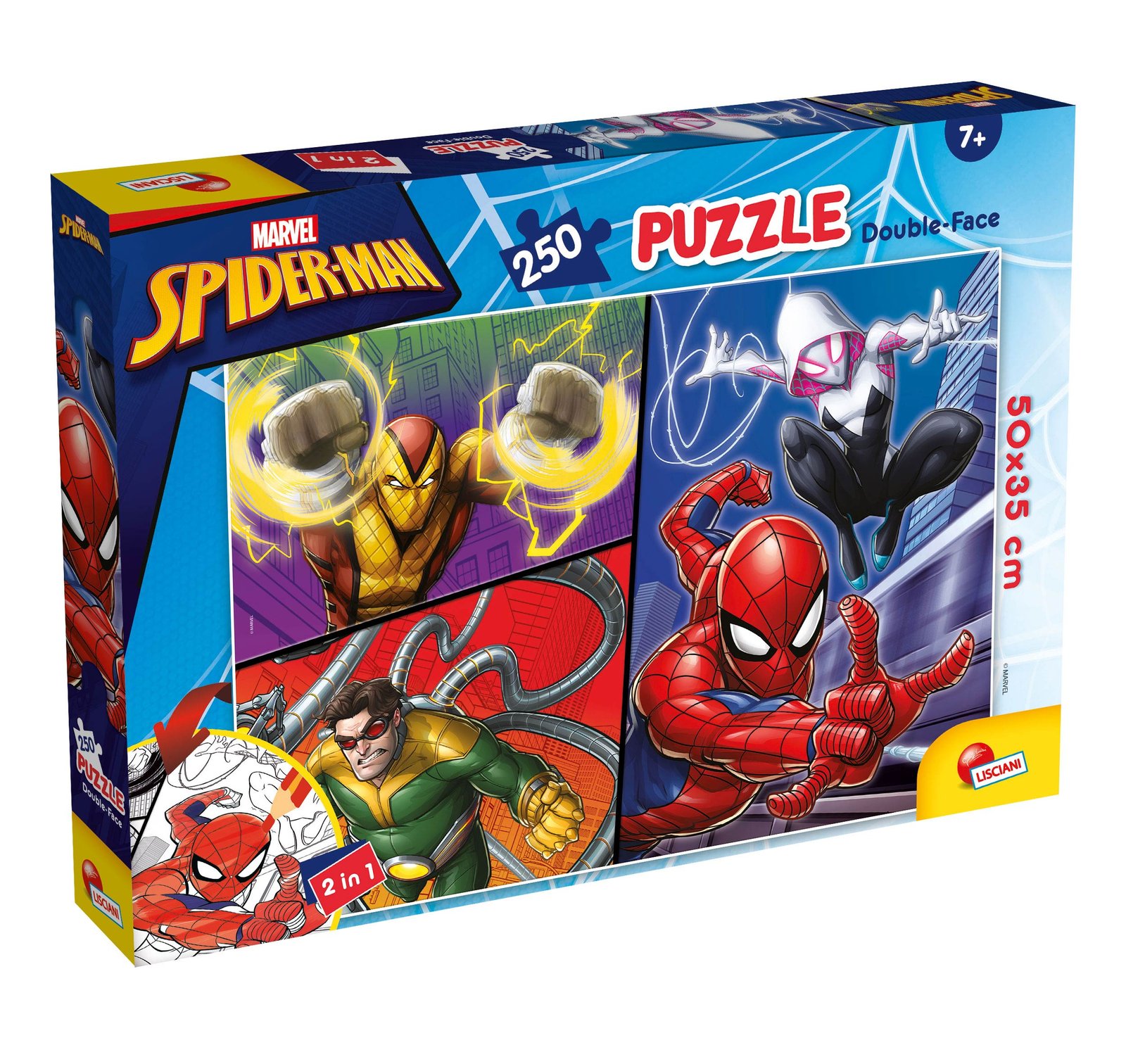 Spider-Man Lisciani Puzzle 250 delova