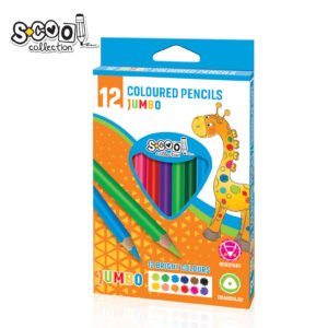 Drvene bojice Jumbo Scool 12 komada