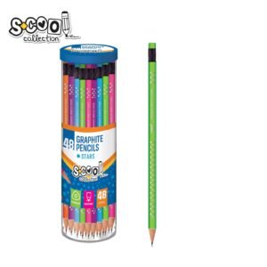 Grafitna olovka Stars Scool Zelena