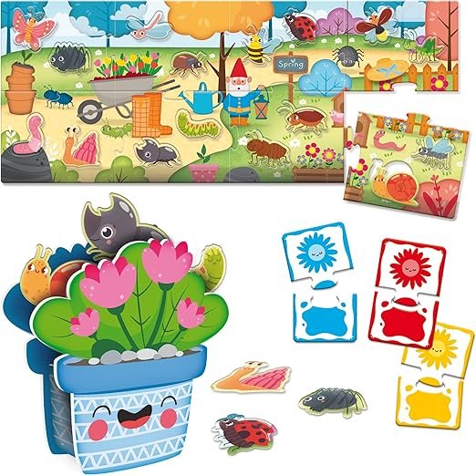 Carotina Baby Logic 3D Puzzle-Bašta - Slika 2