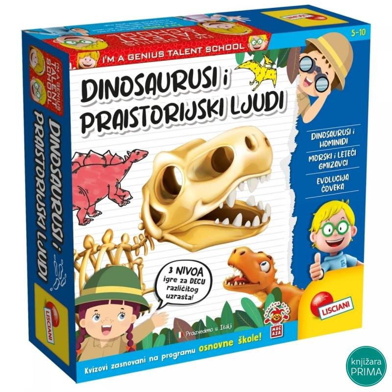 Lisciani Dinosaurusi i praistorijski ljudi – Mali genije