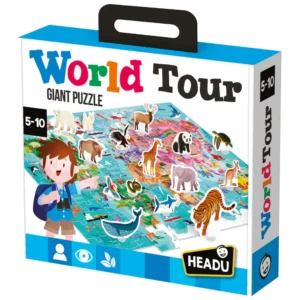 Headu World Tour - Džinovska puzzla sveta