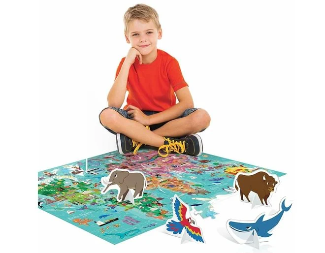 Headu World Tour - Džinovska puzzla sveta - Slika 3