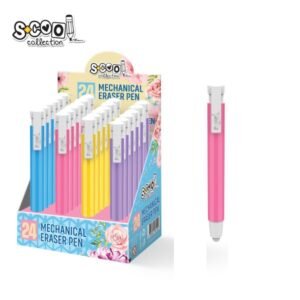 Gumica u olovci Scool Roze