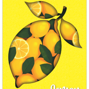 Sveska A4 52 lista Kvadrati Fruits