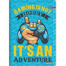 Sveska A5 52 lista Kvadrati Gamer