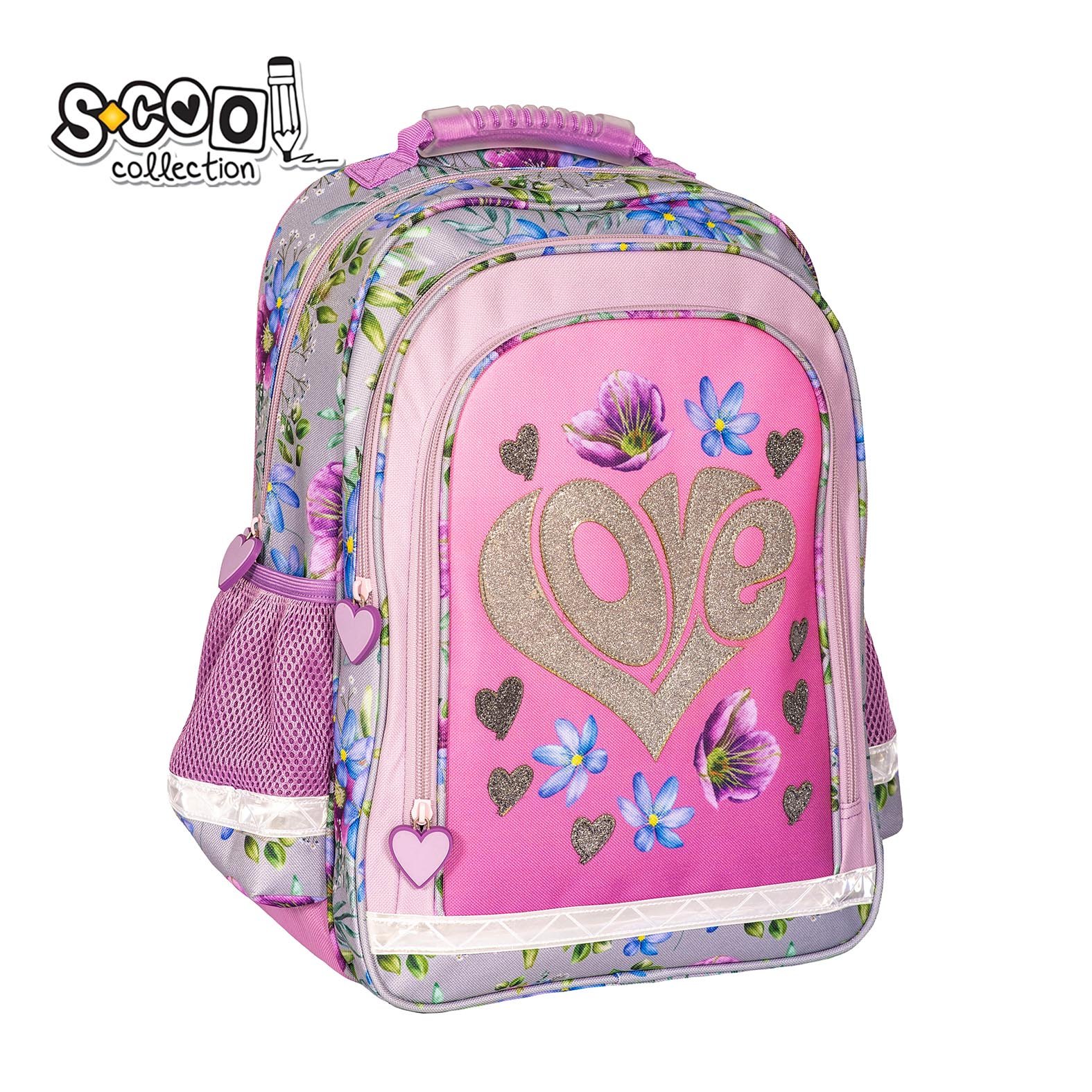 School Ranac Ojačana Leđa Love - Slika 3