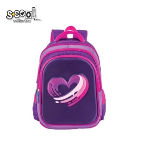 School Ranac Ojačana Leđa 3D Eva Heart