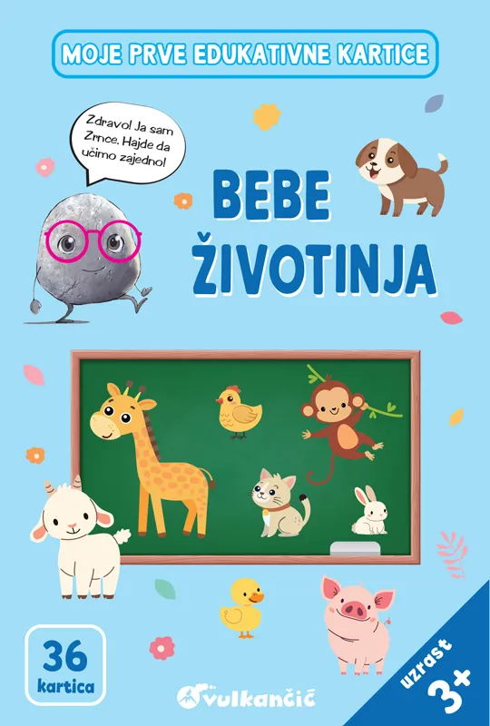 ZRNCE KARTICE BEBE ŽIVOTINJA