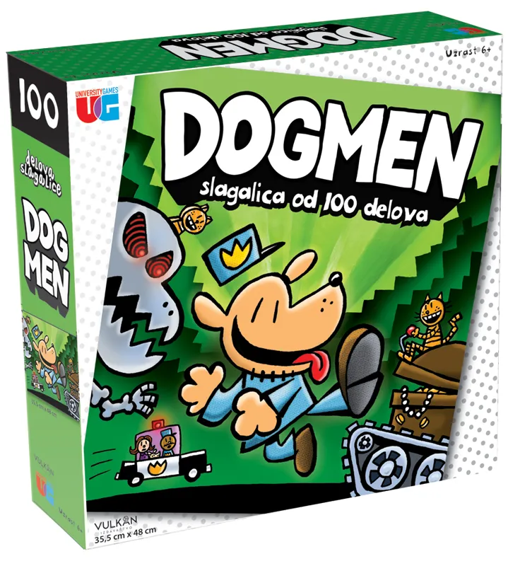 DOGMEN SLAGALICA OD 100 DELOVA PUŠTEN S LANCA