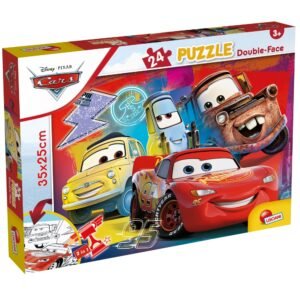 Slagalice 2 u 1 Cars 24 dela Lisciani